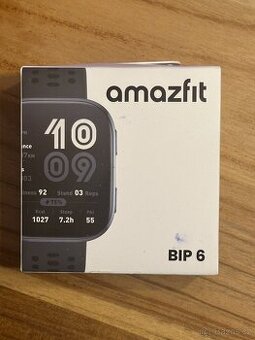 Nové chytré hodinky Amazfit BIP 6 Black, PC 1 500,-