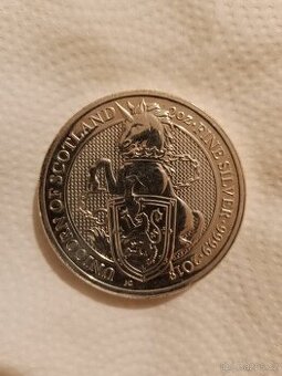 1 Oz a 2 Oz stříbrné a meď investiční mince