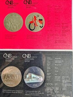 Nabízím 500Kč pamětní  stříbrné mince ČNB
