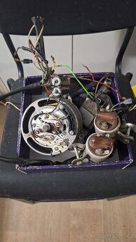 Jawa 50 pionýr,  350 zapalování