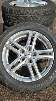 ALU kola Rial 16" 5x112 + pneu Dunlop Prodám alu