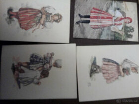 POHLEDNICE MALOVANÉ/RŮZNÁ TÉMATA