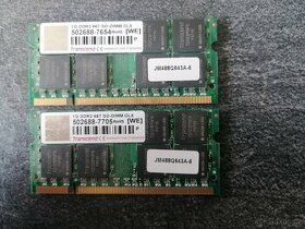 Ram DDR2 Notebook 667Mhz 2Gb (2x1Gb) - 1