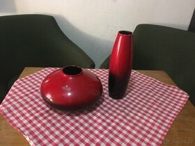 Vintage retro keramické vázy Schuerich Amano Germany