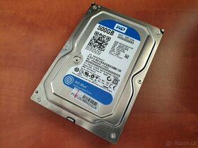 Pevný disk Western Digital Blue 500GB SATA III 3,5 - 1