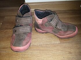 Celoroční kožené boty, velikost 27 - 1