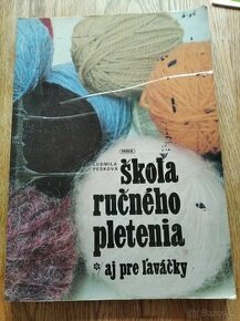 Retro kniha Škola ručného pletenia (i pro levačky)