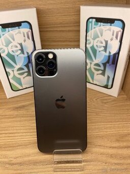 iPhone 12 Pro, 128 GB, Záruka 2roky, Baterie 79% Stříbrná