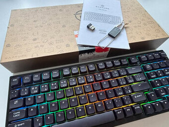 Rapture FOXTROT ULTIMATE, Gateron Silent Red, černá - CZ/SK