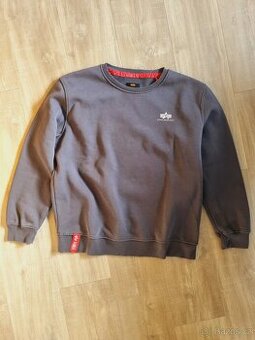 Pánská pasová mikina Alpha industries xl