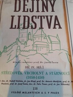 Dějiny lidstva středověk vrcholný a stárnoucí