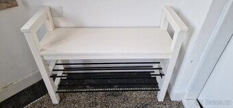 Lavice s botníkem Ikea Hemnes - 1