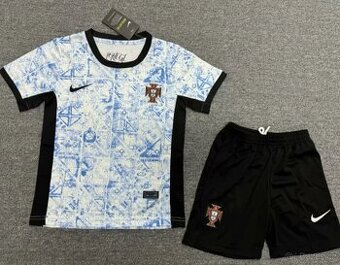 Fotbalový dres s kraťasy Portugalska dětský