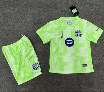 Fotbalový dres s kraťasy FC Barcelona dětský