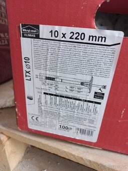 Talířové hmoždinky na kotvení polystyrenu