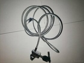 hama 00086516 Lehký zámek na notebook s klíči - 1
