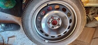 Sada 4 ks zimní pneu + plechové disky VW