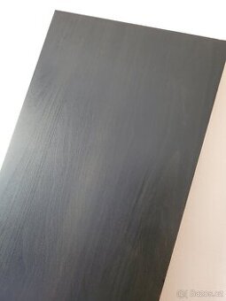 Polička černá ikea