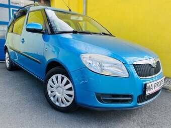 ŠKODA ROOMSTER 1.4 16V 63 kW DIGI KLIMA, VYHŘEV SEDADEL