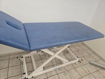 Elektrické Masážní lehátko 1 motor modré fyzio akce