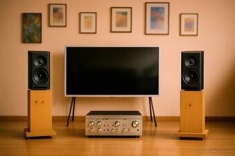 Sonus Faber Venere 2.0 – výborný stav, krabice + mřížky