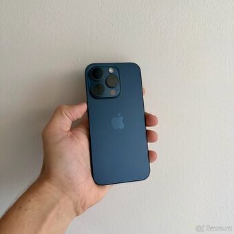 APPLE IPHONE 15 PRO 512GB MODRÝ TITAN-BATERIE 90%-ZARUKA