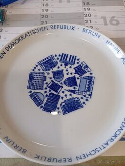 Retro dezertní talirek Meissen