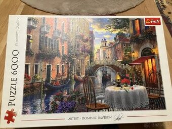 Trefl Puzzle Romantická večeře 6000 dílků