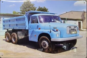 Kovová cedule VELKÁ 40x30cm-TATRA 148