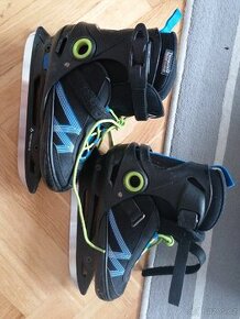 Krásné rostoucí brusle 33-36