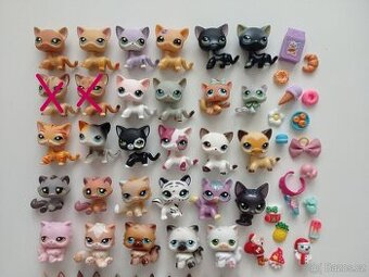 Lps littlest petshop kočky, kočičky, koťátka