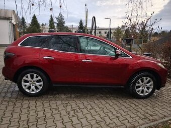Mazda CX-7 2.3 Turbo, 191 kW, 6M – luxusní SUV, r. 2008, STK