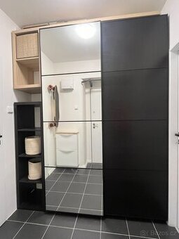 Satni skrin Ikea PAX - černohnědá