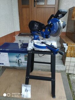 Prodám NEPOUZITOU pokosovou pilu s posuvem LUX-TOOLS ZKGS-16