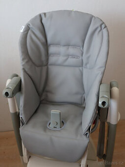 Náhradní potah na židličku Peg pérego Tatamia - šedá ekokůže