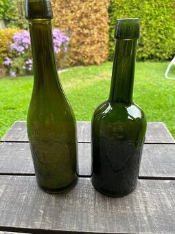 Staré pivní láhve