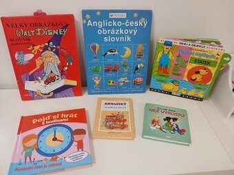 Knihy naučné + Anglicko - český obrázkový slovník