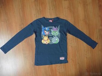 10x tričko s dlouhým rukávem vel. 146/152 cm, 10-11 let