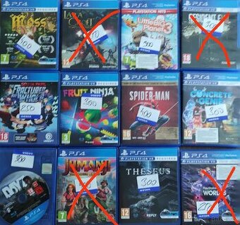 PS4 hry vr games