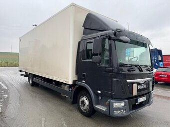 Man TGL 12.250, EURO6, 486tkm, hydr.čelo,skříň, 2018