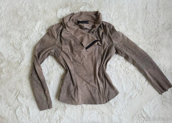 Stylová semišová bunda/křivák Zara