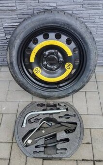 DOJEZDOVÉ KOLO, REZERVA VW,ŠKODA,SEAT,AUDI 125/70 R16+HEVER