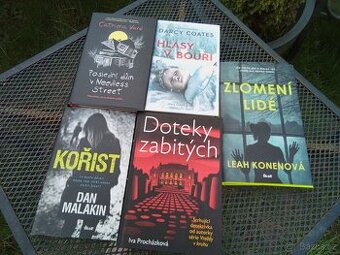 5 x KNIHA - DETEKTIVNÍ ŽÁNR