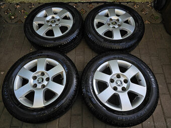 ALU letní kola Orion Škoda 5x112 Octavia II R15 6J