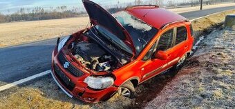 SX4, 2WD, 1.6 88 kW, bourané