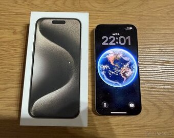 IPhone 15 Pro 128Gb přírodní titan