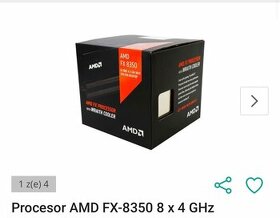 AMD FX-8350 osmjader 4,0 GHz - 1