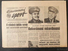 Československý sport 14. 8. 1962