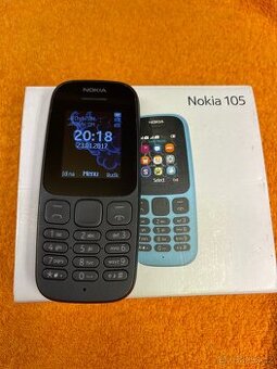 Nokia 105 v top stavu, plně funkční