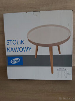 Stolek kulatý